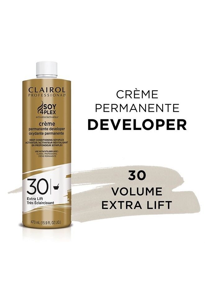 CLAIROL PROFESSIONAL - Crème 30 volume Hair Developer, 16 oz - Image 1