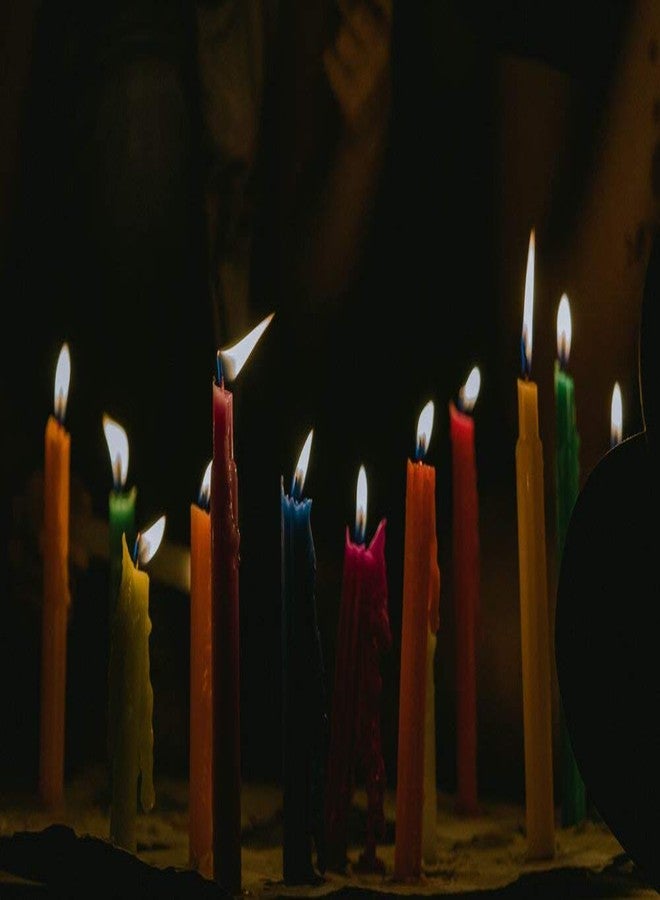 ASIDEA Multicolour Stick Candles for Home & Diwali Decoration, Festival, Celebration- Set of 100 - Image 3