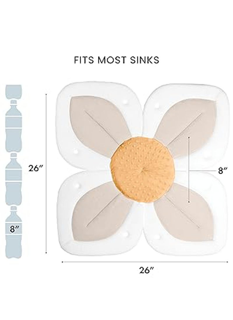 Generic - Baby Bath Seat - Baby Tubs for Newborn Infants to Toddler 0 to 6 Months and Up - Baby Essentials Must Haves - The Original Washer-Safe Flower Seat - Image 1