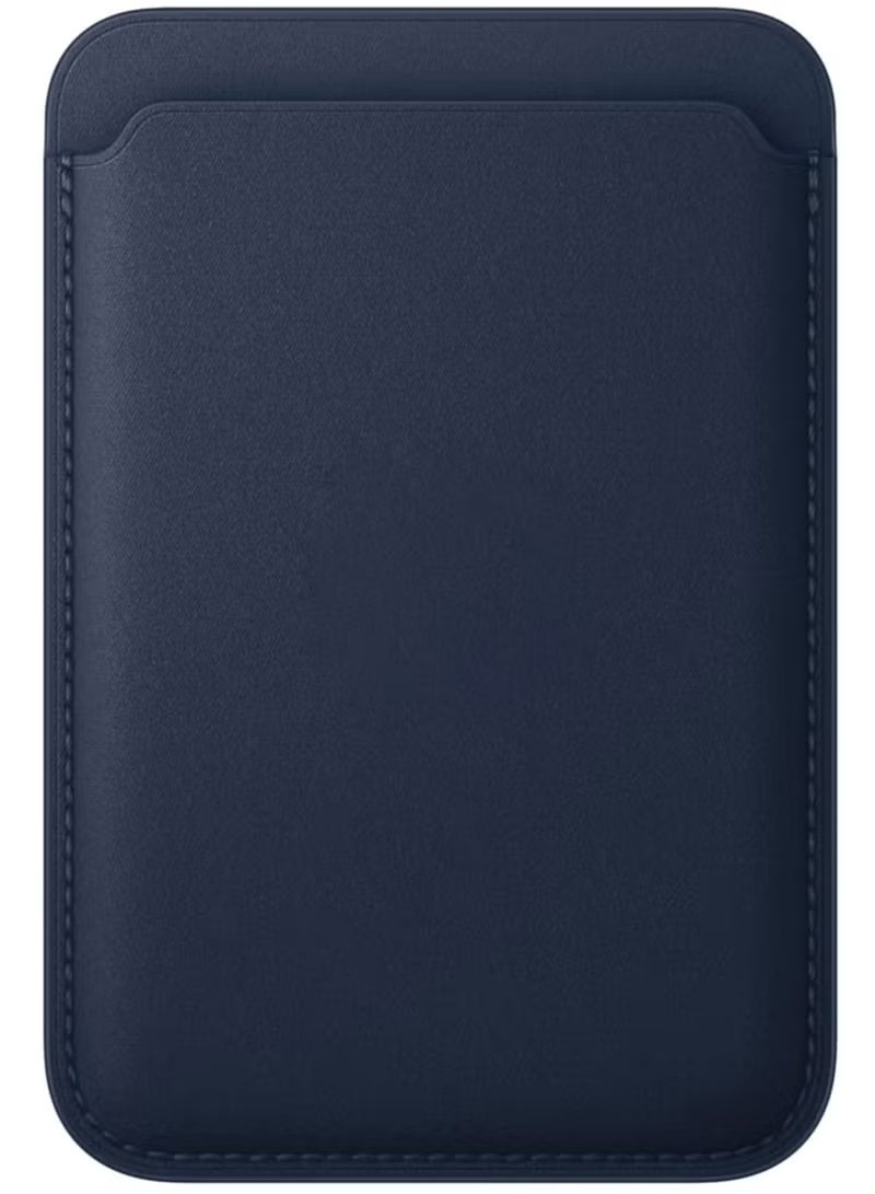 Magsafe Wallet Compatible with iPhone 16 & iPhone 15 Pro Max MagSafe Secure Credit Card Holder Vegan Leather Magnetic Card Wallet Holder Apple iPhone 16,15,14,13,12 Compatible - Image 1