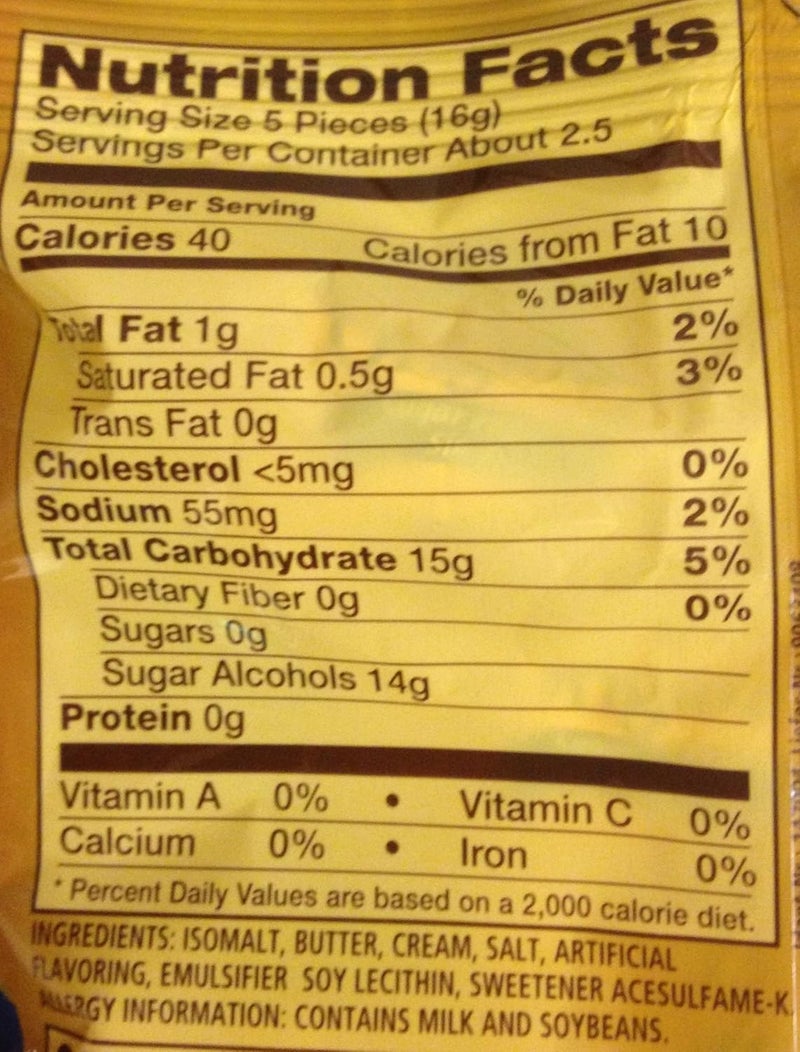 Werthers Werther's Original Sugar-Free Candies Bundle - 4 Pack of Hard Candies and Caramel Coffee Candies - Image 3
