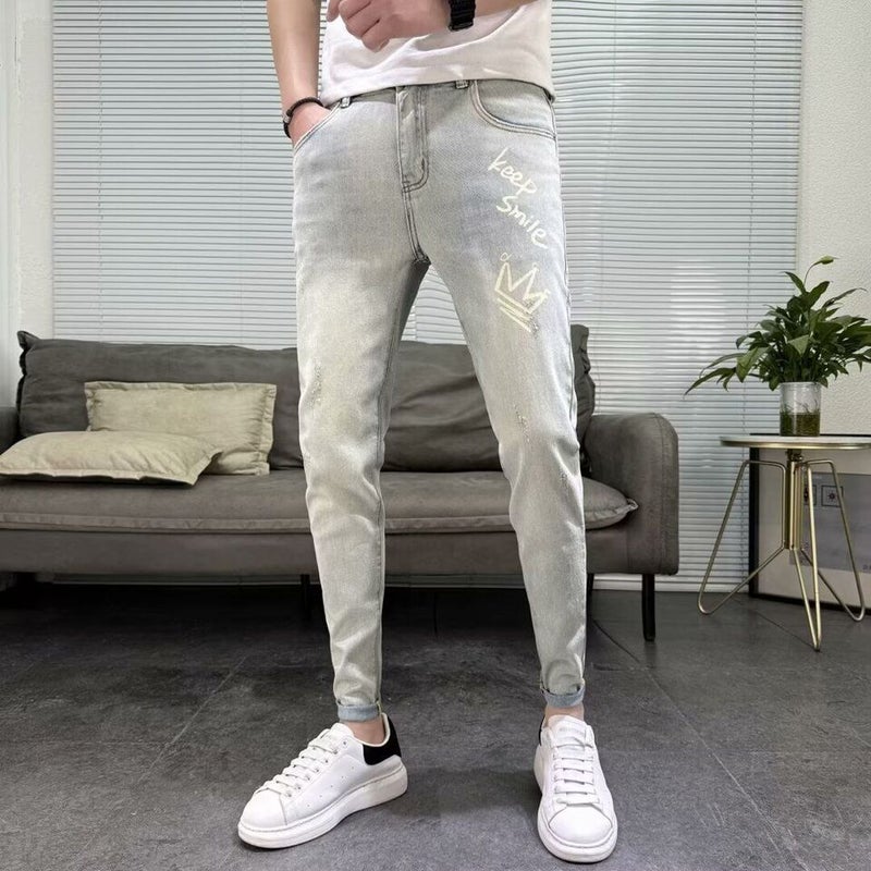 Unisex Classic Denim Jeans Loose Fit Daily Outdoor Wear - Image 5