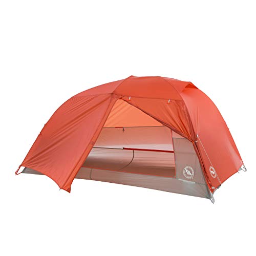 Big Agnes Copper Spur HV UL - Ultralight Backpacking Tent, Orange, 2 Person - Image 1