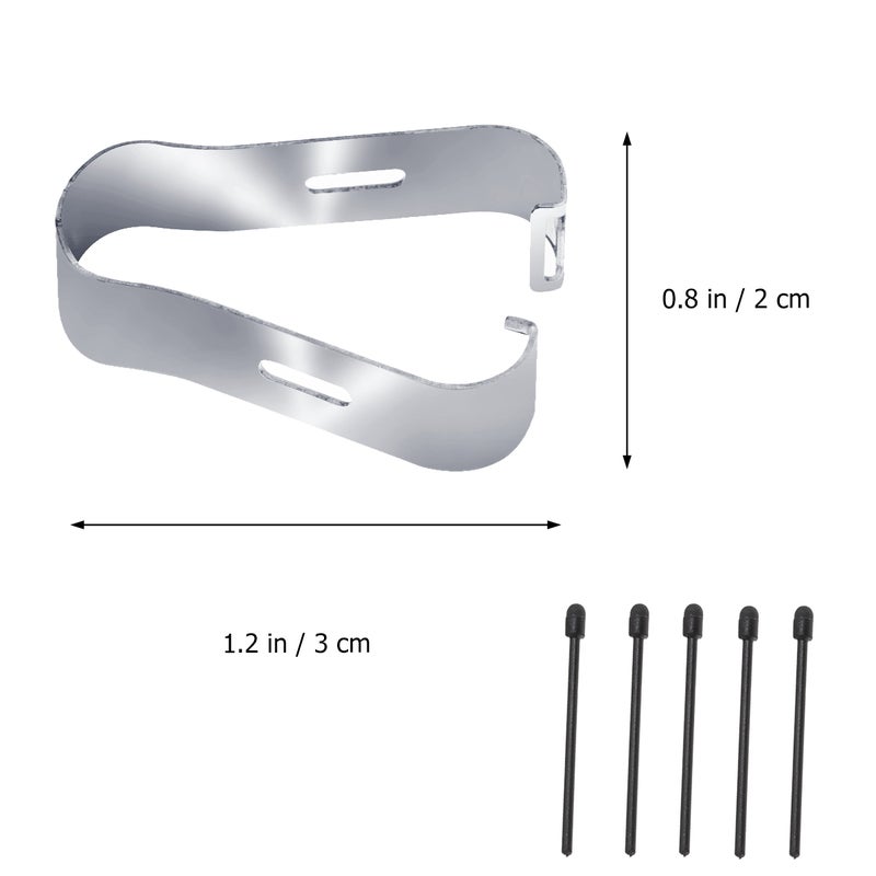 6 In 1 Styluses Practical Repair Maintenance Use Kit Touch Stylus Tweezer Kit Black - Image 2
