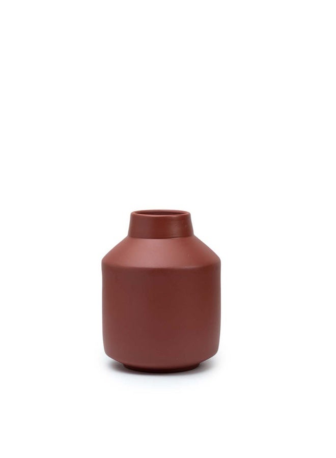 Balkans Handmade Pottery Vase Indoor, H 19 cm