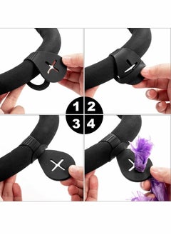 Y&D Dog Bag Holder, 4 Pcs Leash Waste Carrier Holder Clip  - Image 5