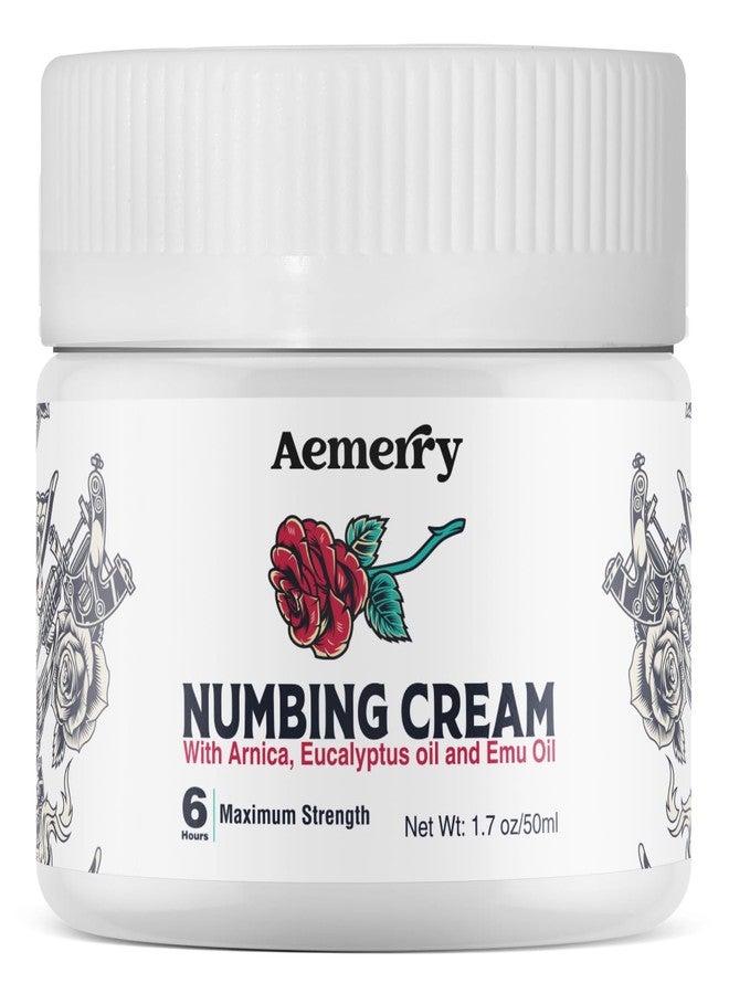 Aemerry Numbing Cream Maximum Strength: Extra Strength Numbing Cream - Up to 6 Hours Numbness for Multi-Purpose Use - Image 1