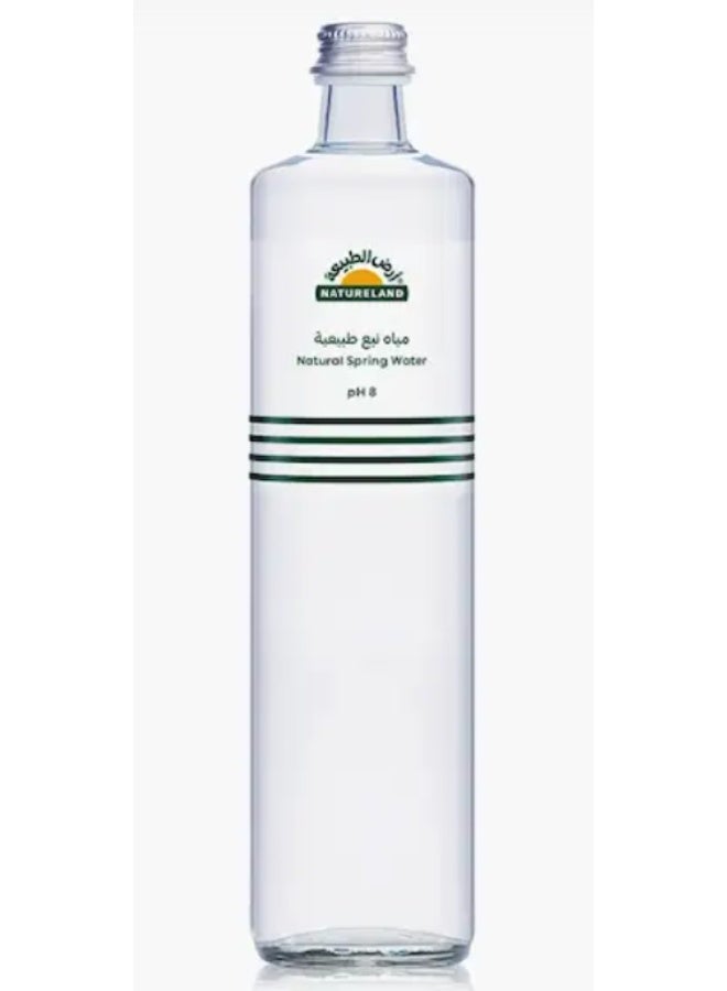 Natureland Natural Spring Water - Glass 700ml - Image 1