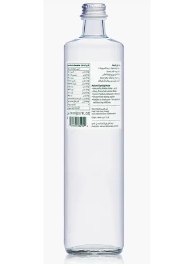 Natureland Natural Spring Water - Glass 700ml - Image 2