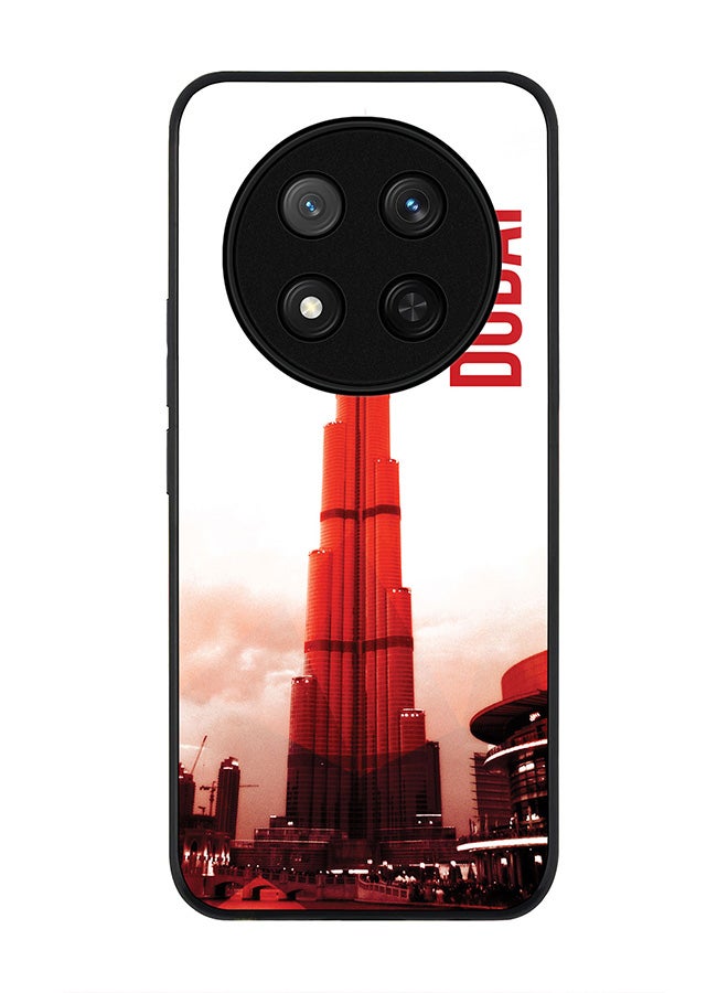 Stylizedd For Honor X9c / Honor Magic7 Lite 5G Case,Slim fit Camera Protection, Shockproof Thin Phone cover  - Dubai - The Burj - Image 1