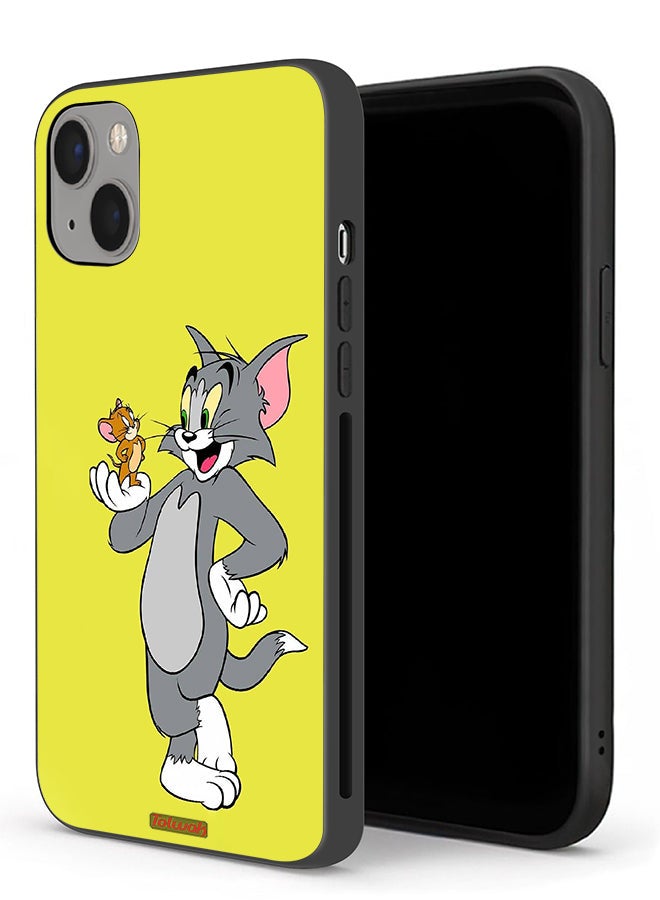 Tolwak Apple iPhone 13 mini Protective Case Tom And Jerry - Image 1