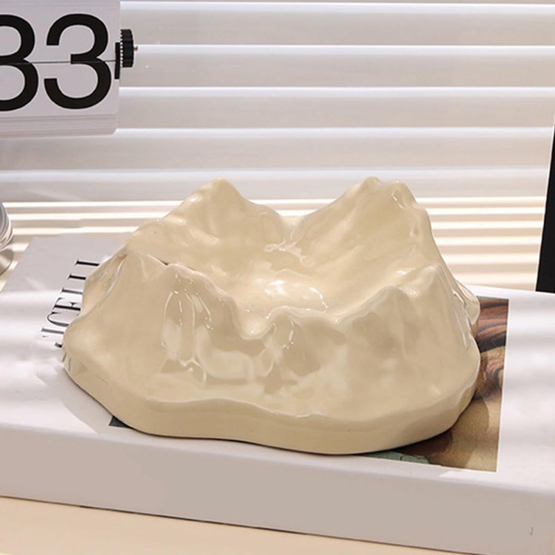 Creative Volcano Shaped Ashtray Desktop Decoration Smoking Ash Holder Cigarette Container - Image 5