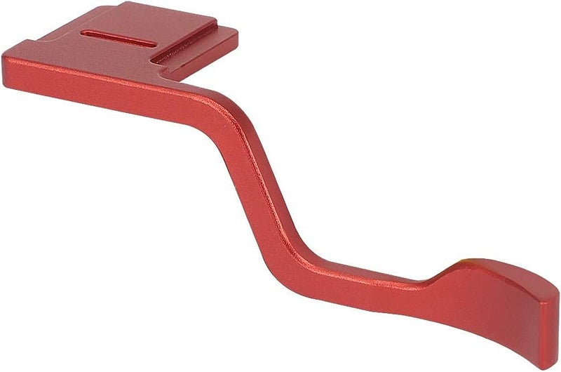 Haoge THB-XT4R Metal Hot Shoe Thumb Up Rest Hand Grip for Fujifilm Fuji X-T1 X-T2 X-T3 X-T4 XT1 XT2 XT3 XT4 Camera Red - Image 4