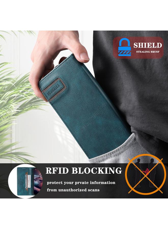 اس-توب جراب لهاتف Samsung Galaxy S22 5G TTUDRCH RFID جراب هاتف جلدي مغناطيسي بملمس كلاسيكي - Image 5