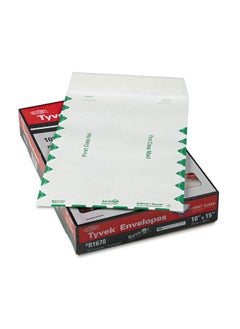Quality Park Survivor R1670 Tyvek Usps First Class Mailer 10 X 15 White (Box Of 100)  - Image 1