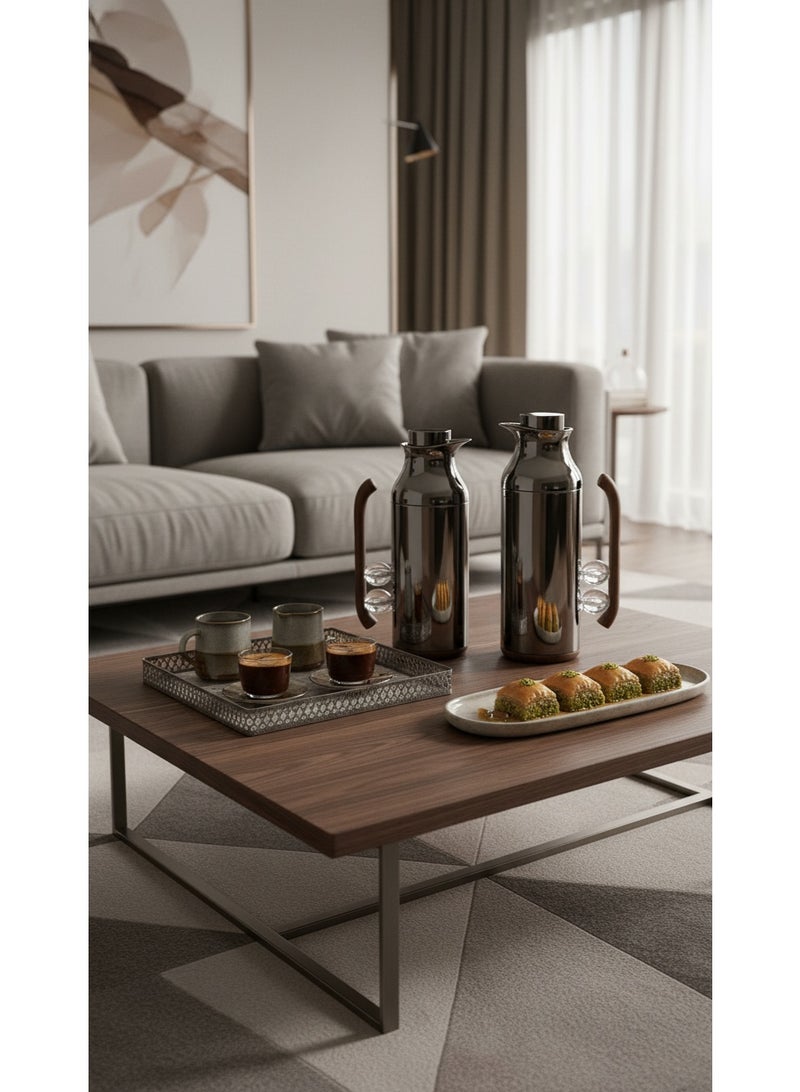 طقم ترامس شاي و قهوة 1 لتر/ 750مل - Image 3
