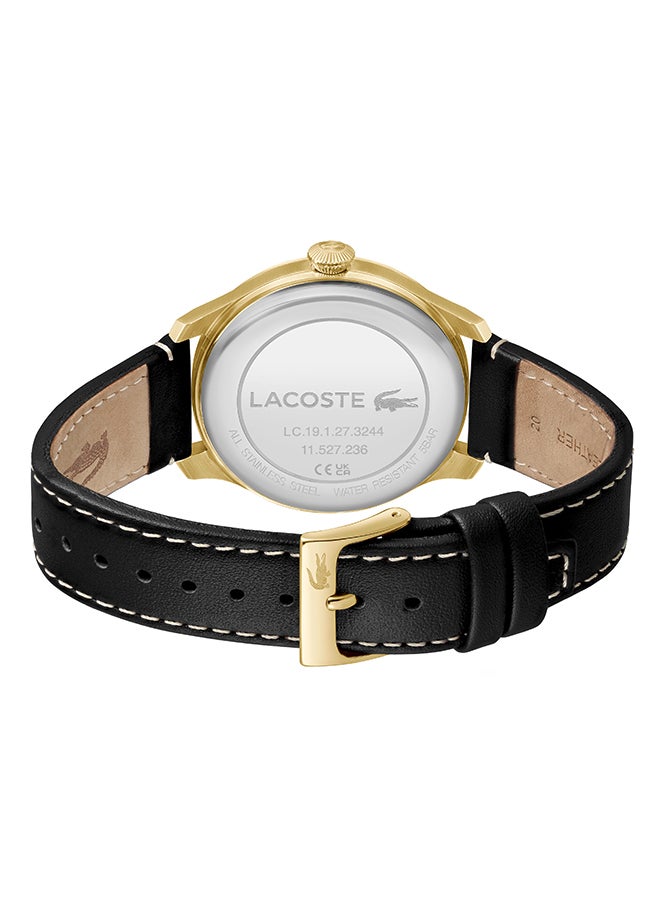LACOSTE ROUND ANALOG MEN'S GREEN CASE WATCH - 2011399 - Image 2