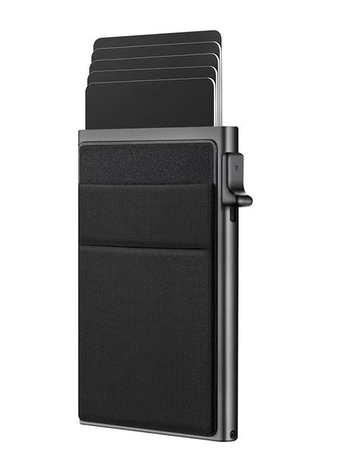Card Holder Automatical Pop Up Business Card Holder RFID Blocking Anti-degaussing Card Holder