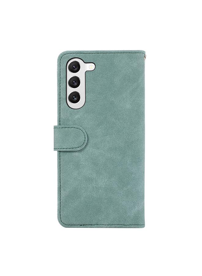 S-TOP Case For Samsung Galaxy S23 5G ABEEL Color Block Magnetic RFID Leather Phone Case - Image 3