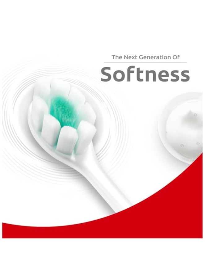 كولجيت فرشاة أسنان كولجيت جنتل فوم، فرشاة أسنان يدوية فائقة النعومة للبالغين - قطعتين، متعددة الألوان - Image 2