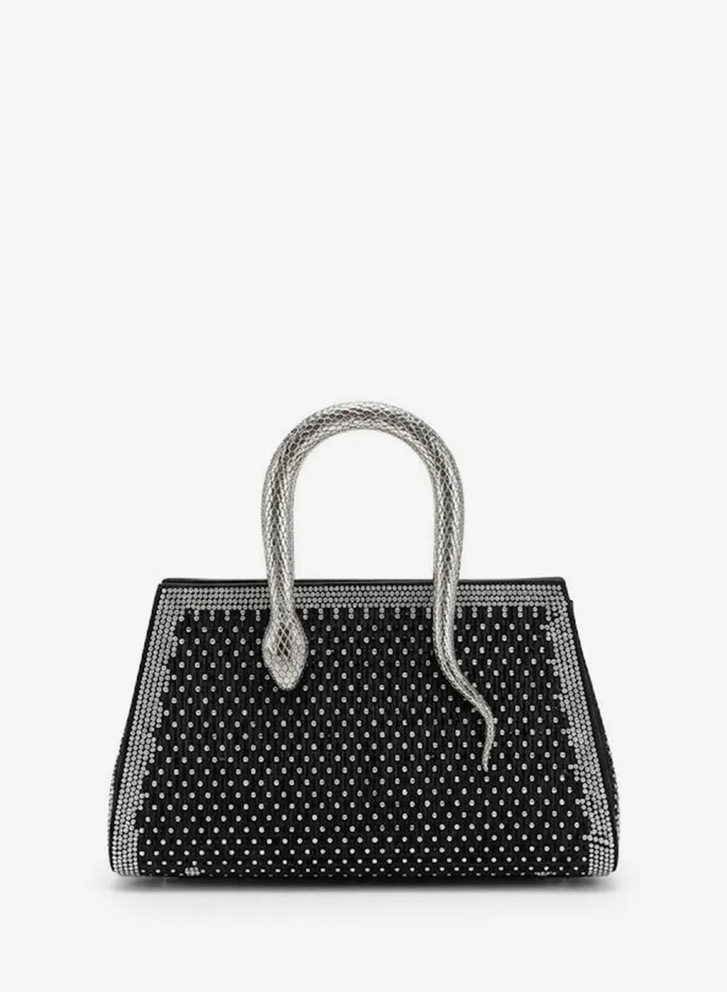 Viny Women's Luxury Rhinestone Shoulder Bag – Snake Handle