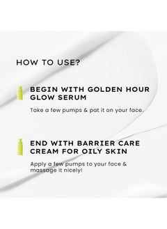 HYPHEN Daily Nightcare Routine For Combination & Oily Skin With Face Serum & Barrier Care Cream Glow & Moisturize Skincare Essentials Rich In Ceramides Niacinamide & Hyaluronic Acid Pack Of 2  - Image 3