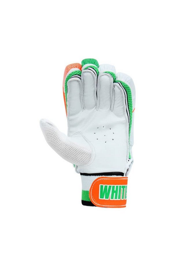 WHITEDOT SPORTS Whitedot Whiz Leather Cricket Batting Gloves, Multicolor, Suitable for Beginner and Intermediate Players, Youth RH - Image 4