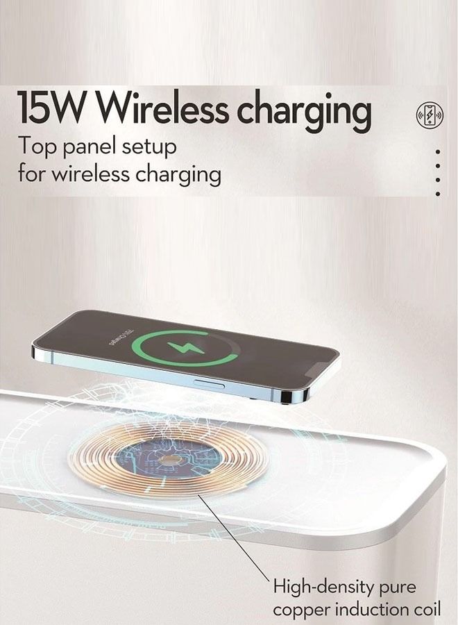 general SCW5354 Organizing Box Power Strip 15W Wireless Charger with 20W PD+QC output - Image 3