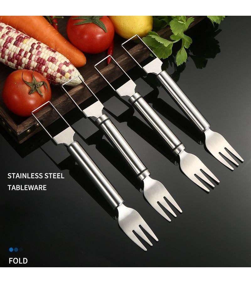Watermelon Cutter Slicer 1pc 2 in 1 Cutting Fork Design Fast Fruit Divider Kitchen Gadget for Home Use - Image 3
