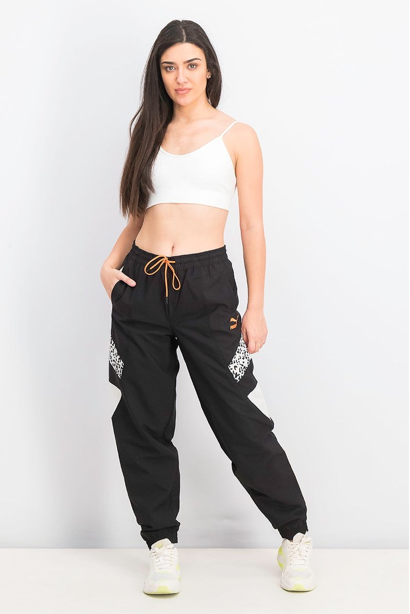 PUMA Women Sportswear Fit Brand Logo Outdoor TFS Track Pants, Black - Image 3