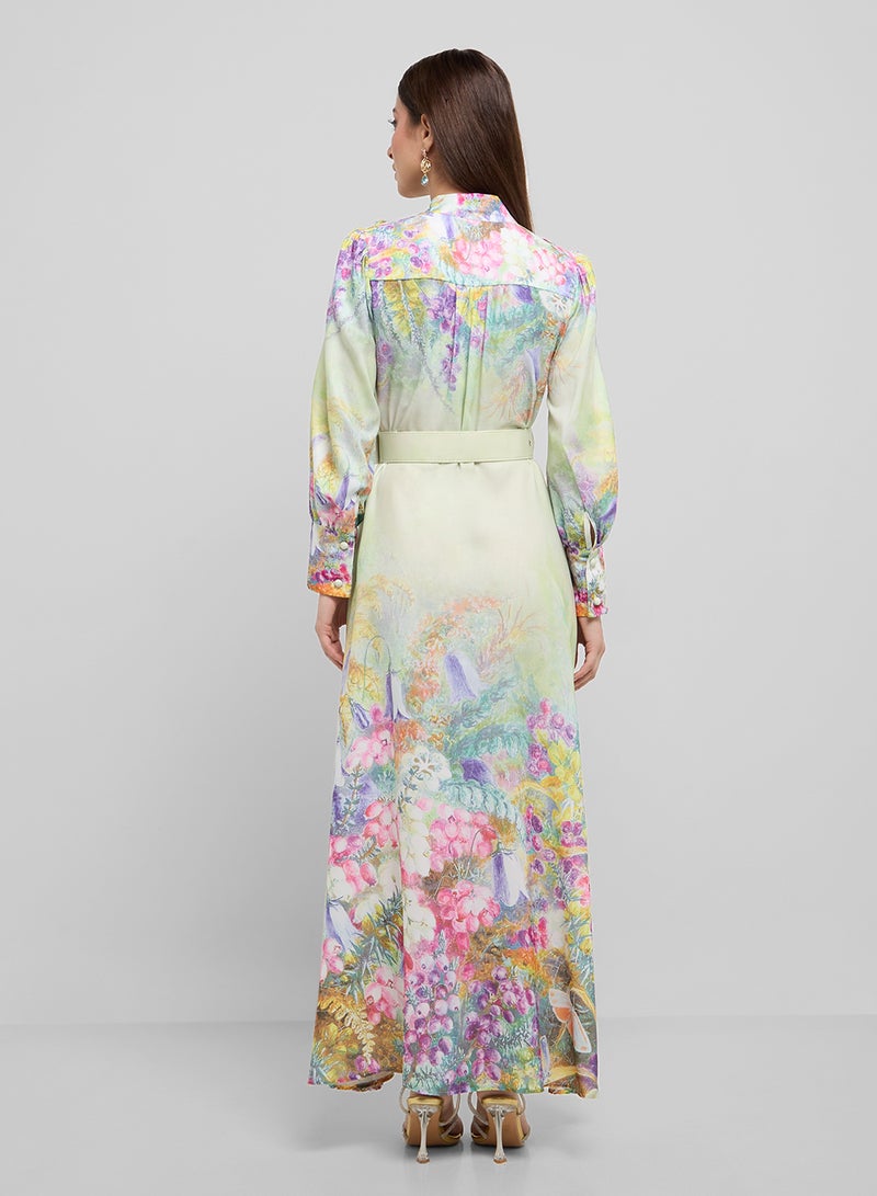 Khizana Floral Print Dress - Image 2