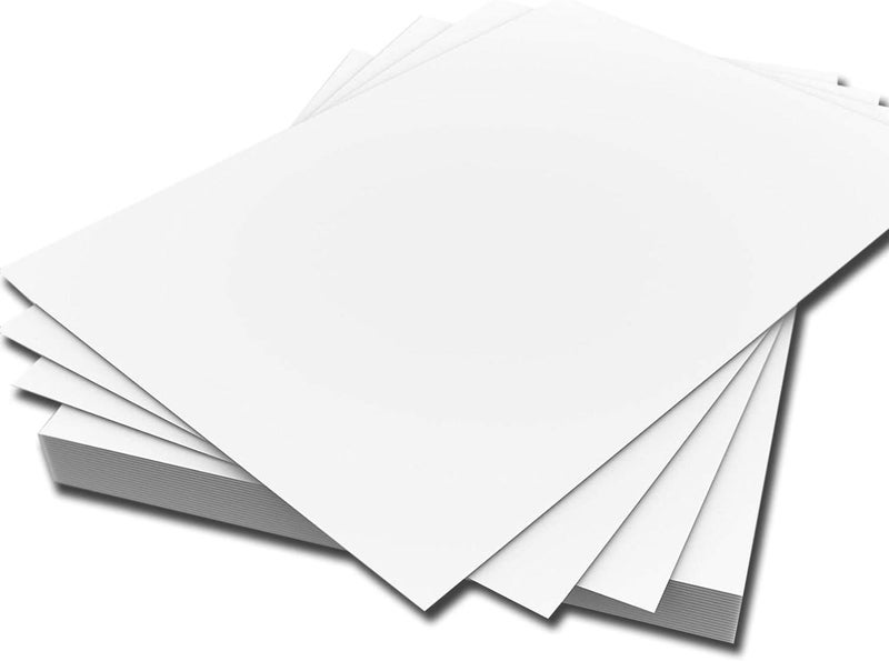 220gsm White Premium Thick Printing Paper Suitable for All Printers (A4 (Pack Of 50))