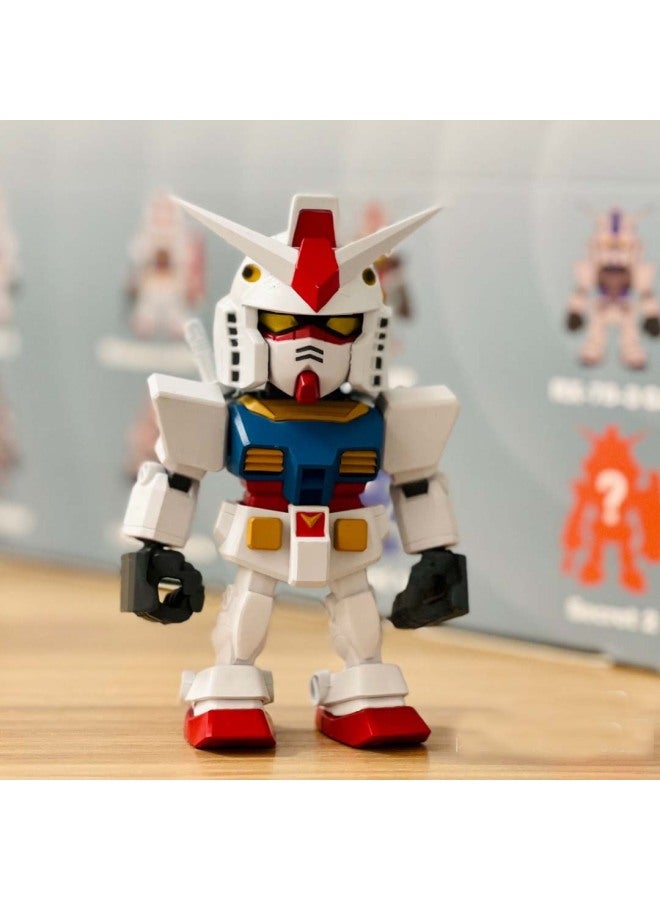[China Version] McDonald's Joint Bubble Mart Blind Box Qmsv-mini Joint Wan Dai Yuan Zu Gundam-Color:Gundam Dedicated Shield - Image 3