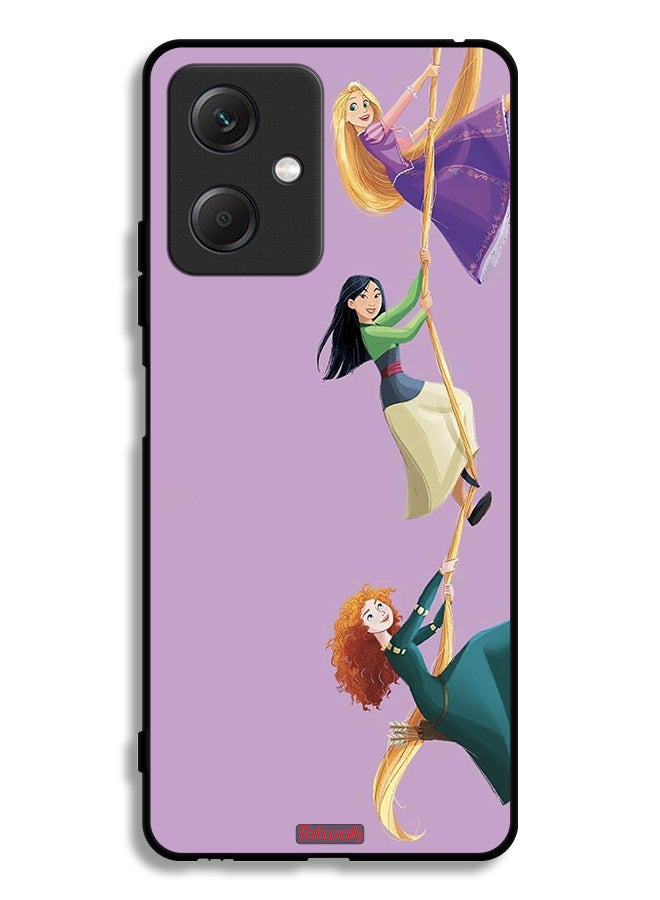 Tolwak Xiaomi Redmi Note 12 Protective Case Cover Girls Climbing Art - Image 2
