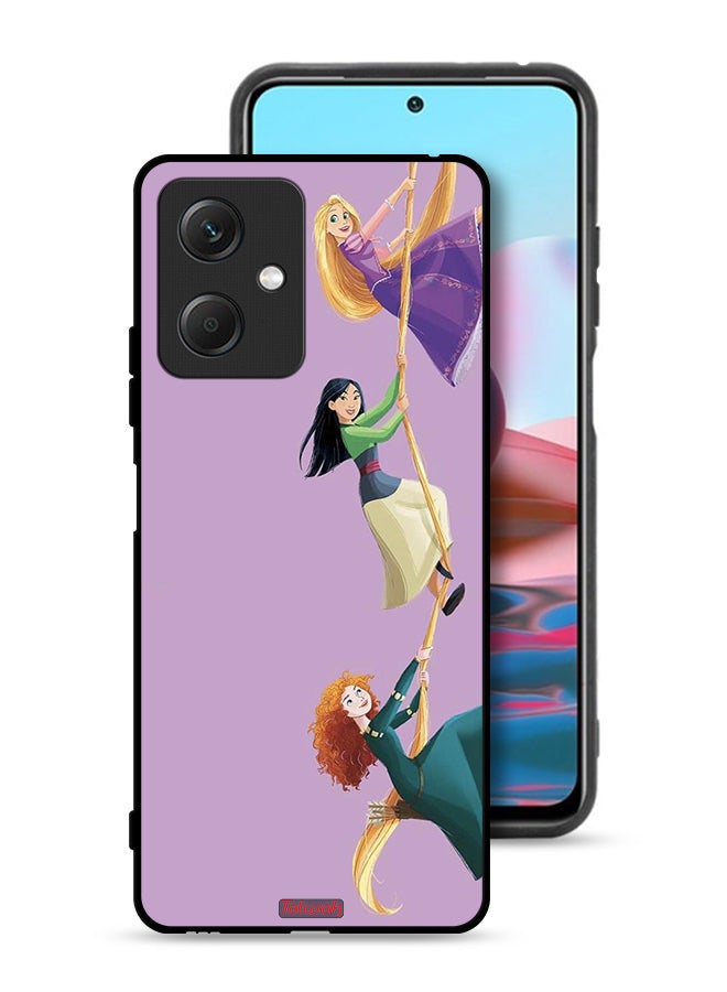 Tolwak Xiaomi Redmi Note 12 Protective Case Cover Girls Climbing Art - Image 1