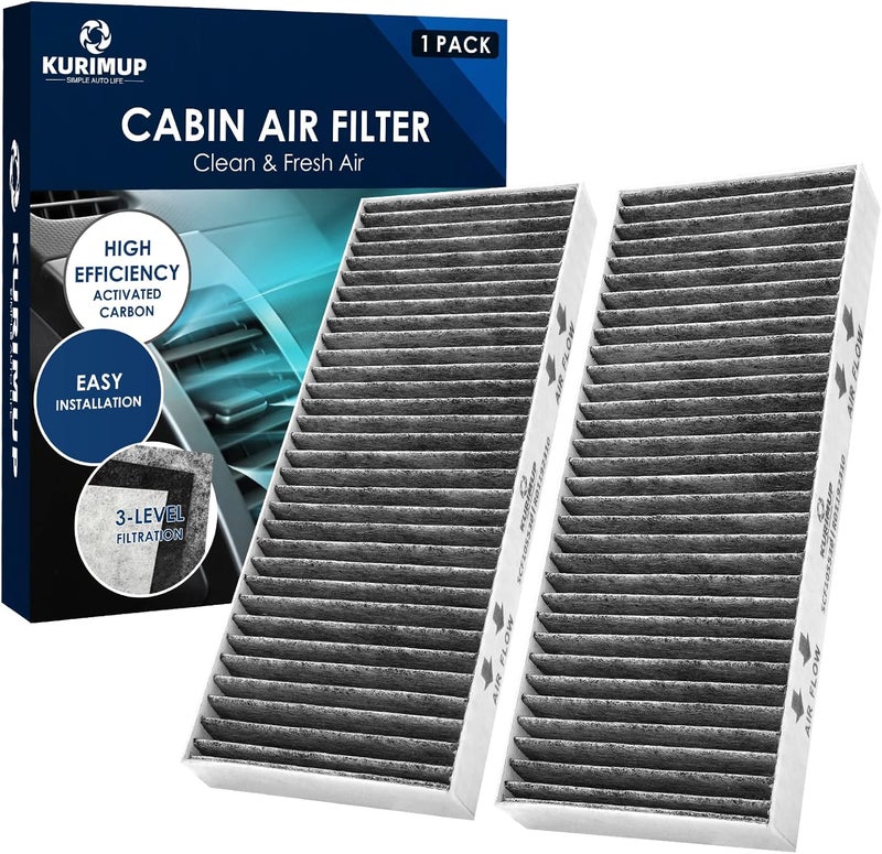 KURIMUP Premium Cabin Air Filter with Activated Carbon - Image 1