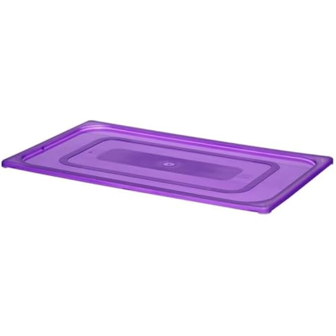 هندي غطاء Gastronorm أرجواني PP 530X325 مم - Image 1