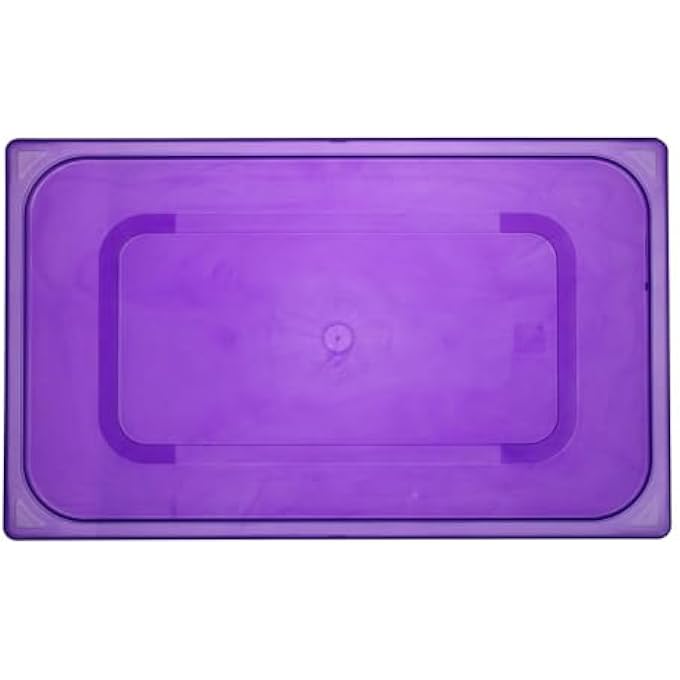هندي غطاء Gastronorm أرجواني PP 530X325 مم - Image 2