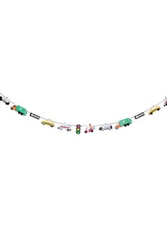 Merrilulu Transportation Party Garland | Car Themed Party Decorations | Vehicle Party  - Image 1