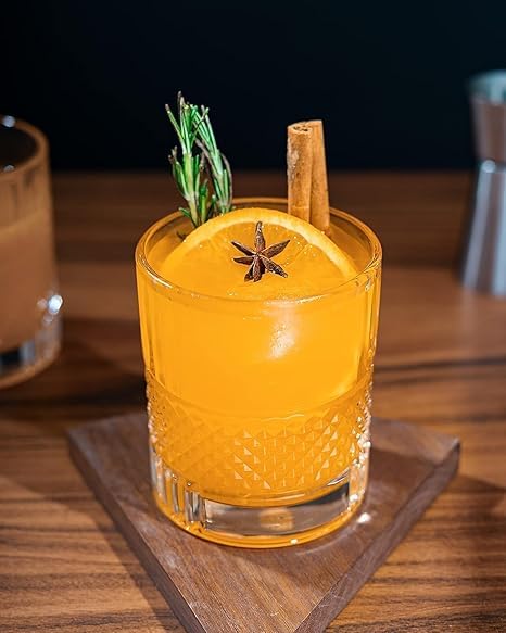 VILON 220ML Italian Premium Juice Glasses Transparent Water Glass Set of 12 BHM Juice 220ML - Image 1