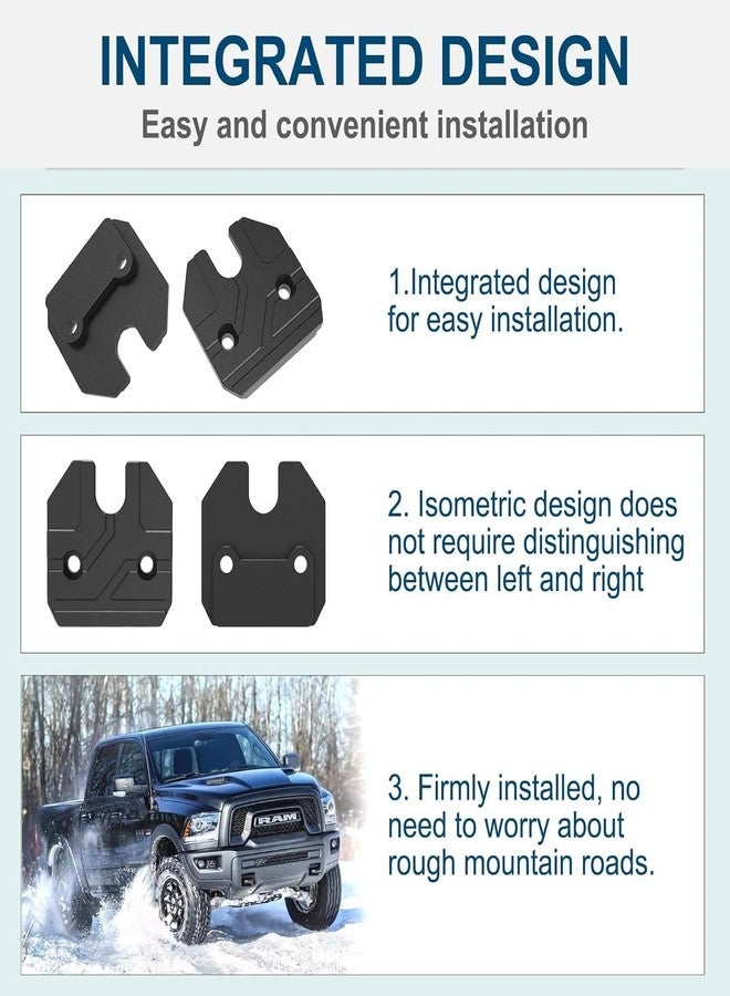 Veharvim Upgrade Sun Visor Repair Kit, Heavy Duty Sun Visor Clips Compatible with Dodge RAM 1500 Trucks 2019-2023, 2 Packs Sun Visor Clip Fix Replacement, Sun Visor Fixing Repair Tool - Image 5