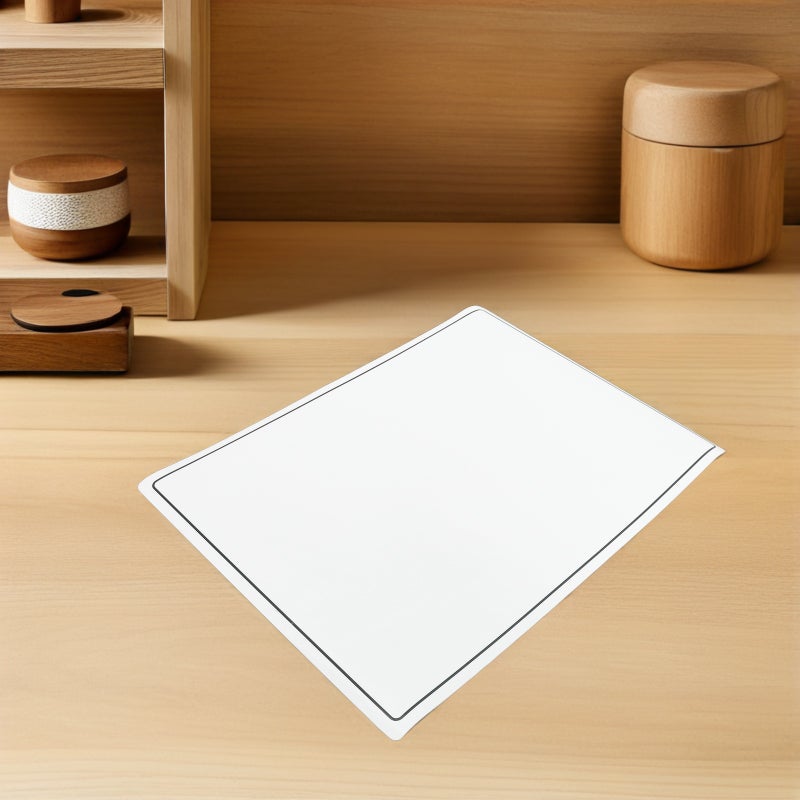 Whiteboard For Fridge - 12x16inch Removable Self-Adhesive Dry Erase Whiteboard Sticker - Pvc Small Memo Board Sheet Erasable Planning For Dorm Fridge Meeting Room - Image 4