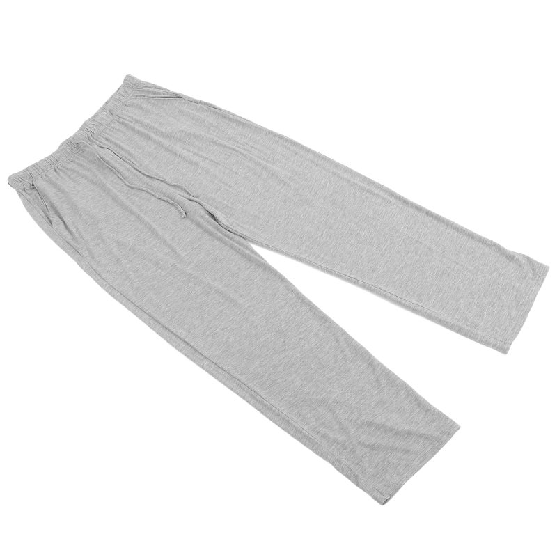 1Pc Pajama Trousers for Loose Casual Pants for Home Sleeping Trousers Size 2XL (Grey) - Image 1