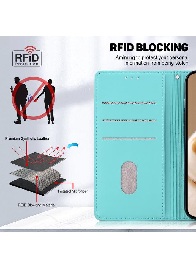اس-توب جراب هاتف Redmi A3 من الجلد بنمط قطط لطيفة بتقنية RFID - Image 4