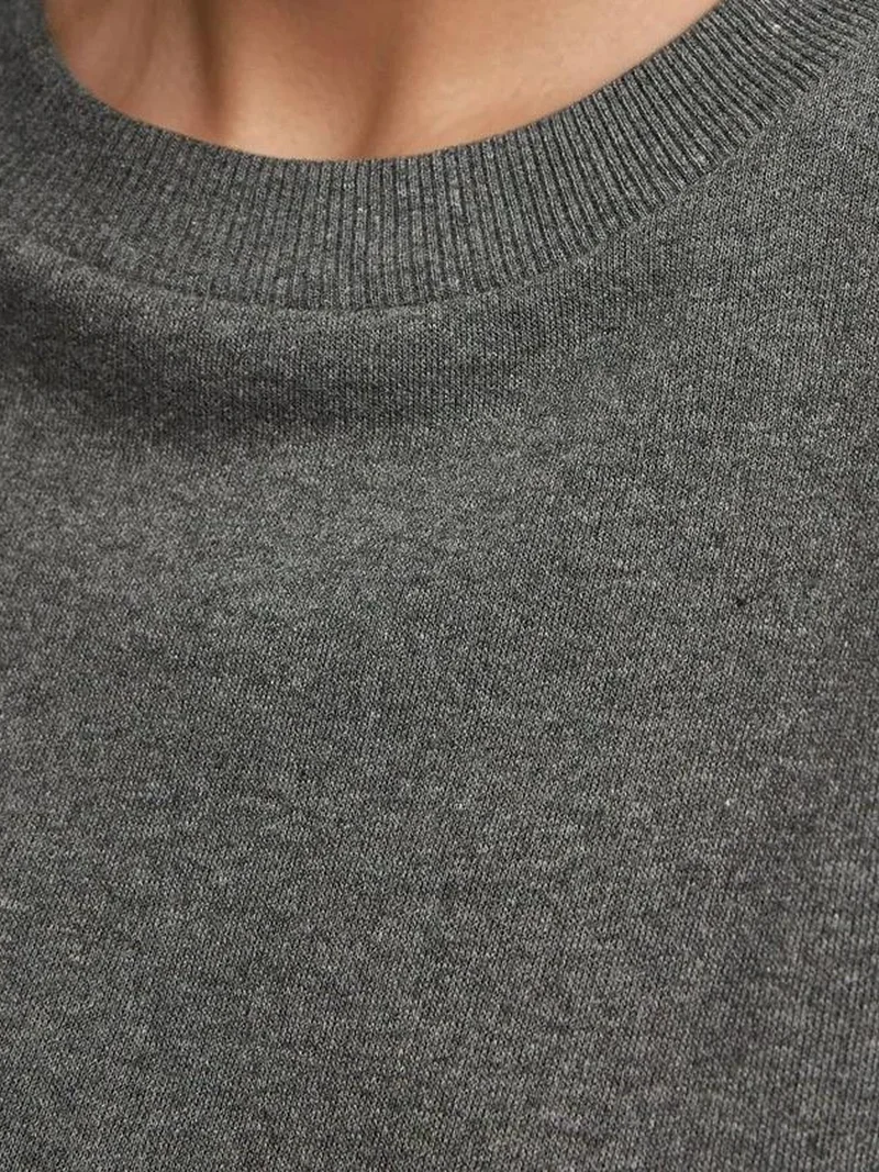 HICCUP Oversized Crew Neck Basic Sweatshirt