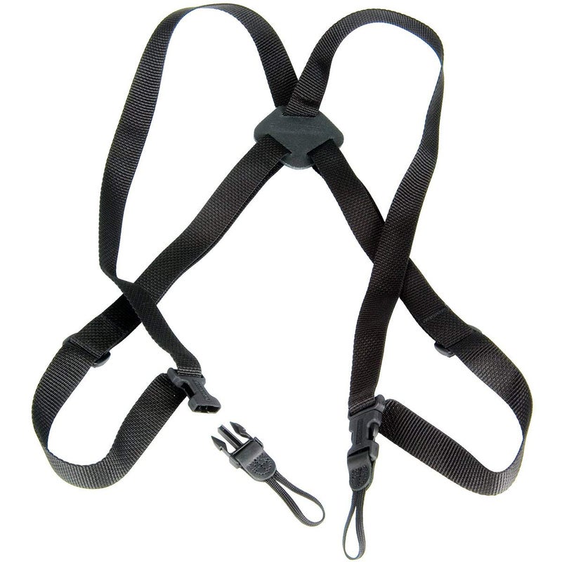 OP/TECH USA Bino/Cam Harness - Webbing, Black - Image 1