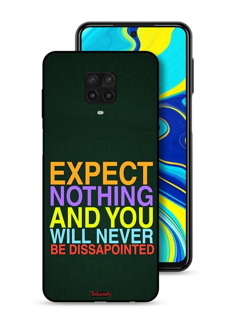 Xiaomi Redmi Note 9 Pro Protective Case Cover Expect Nothing And You Will Never Be Disappointed