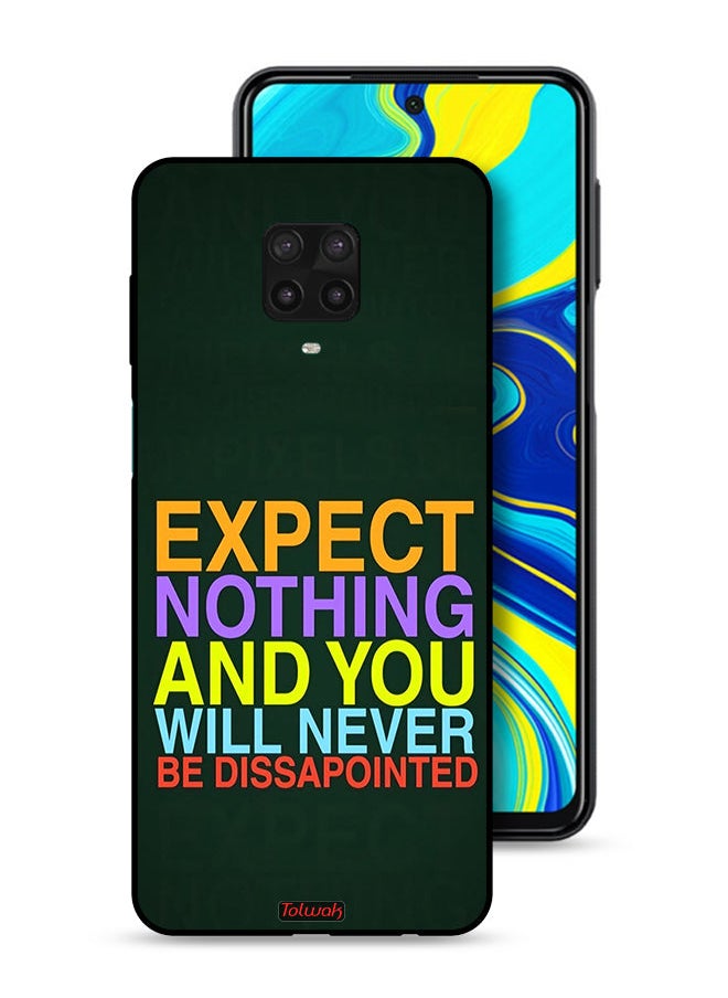 Xiaomi Redmi Note 9 Pro Protective Case Cover Expect Nothing And You Will Never Be Disappointed