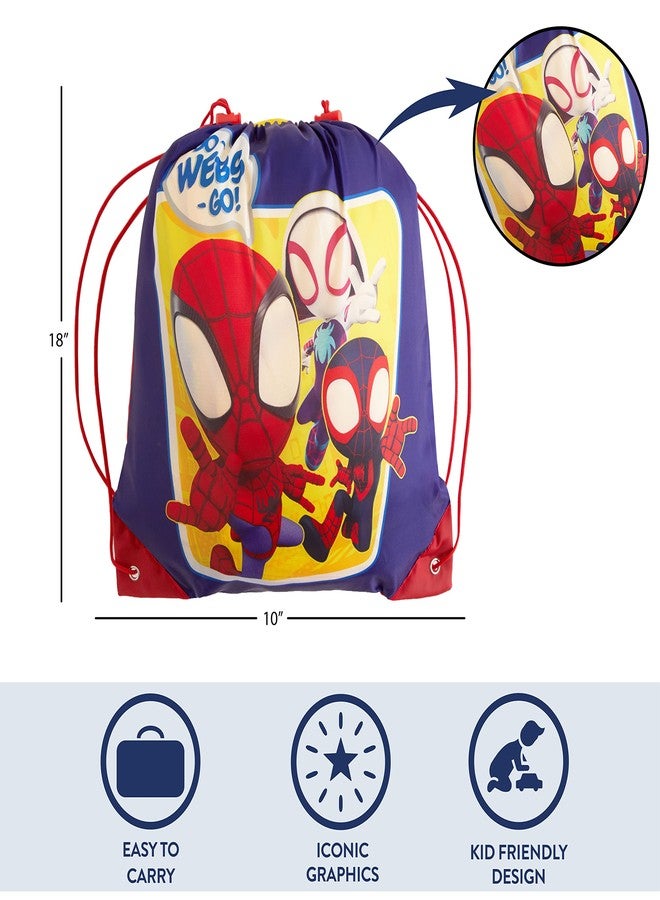 Idea Nuova Spidey and his Amazing Friends Sling Bag Slumber Set - Image 4