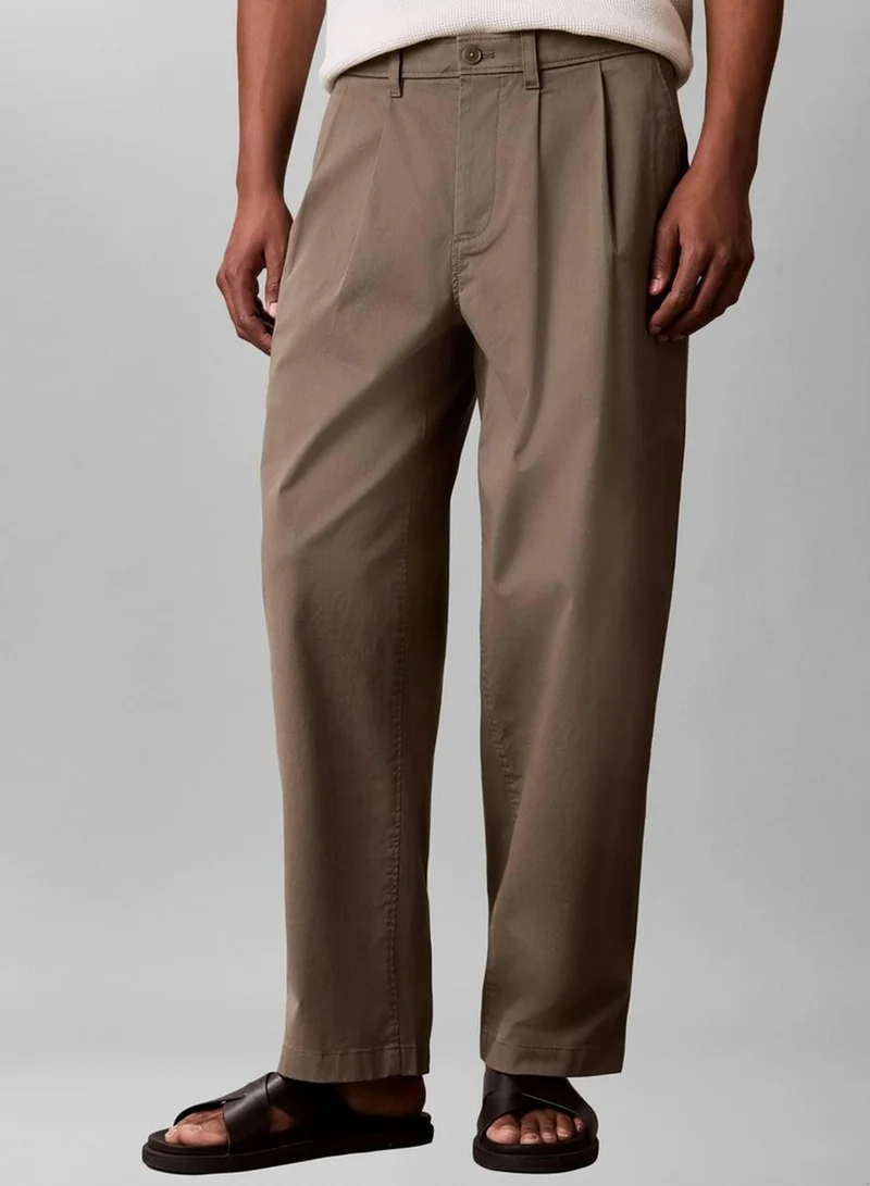 Comfort Cotton Relaxed Chino Trousers